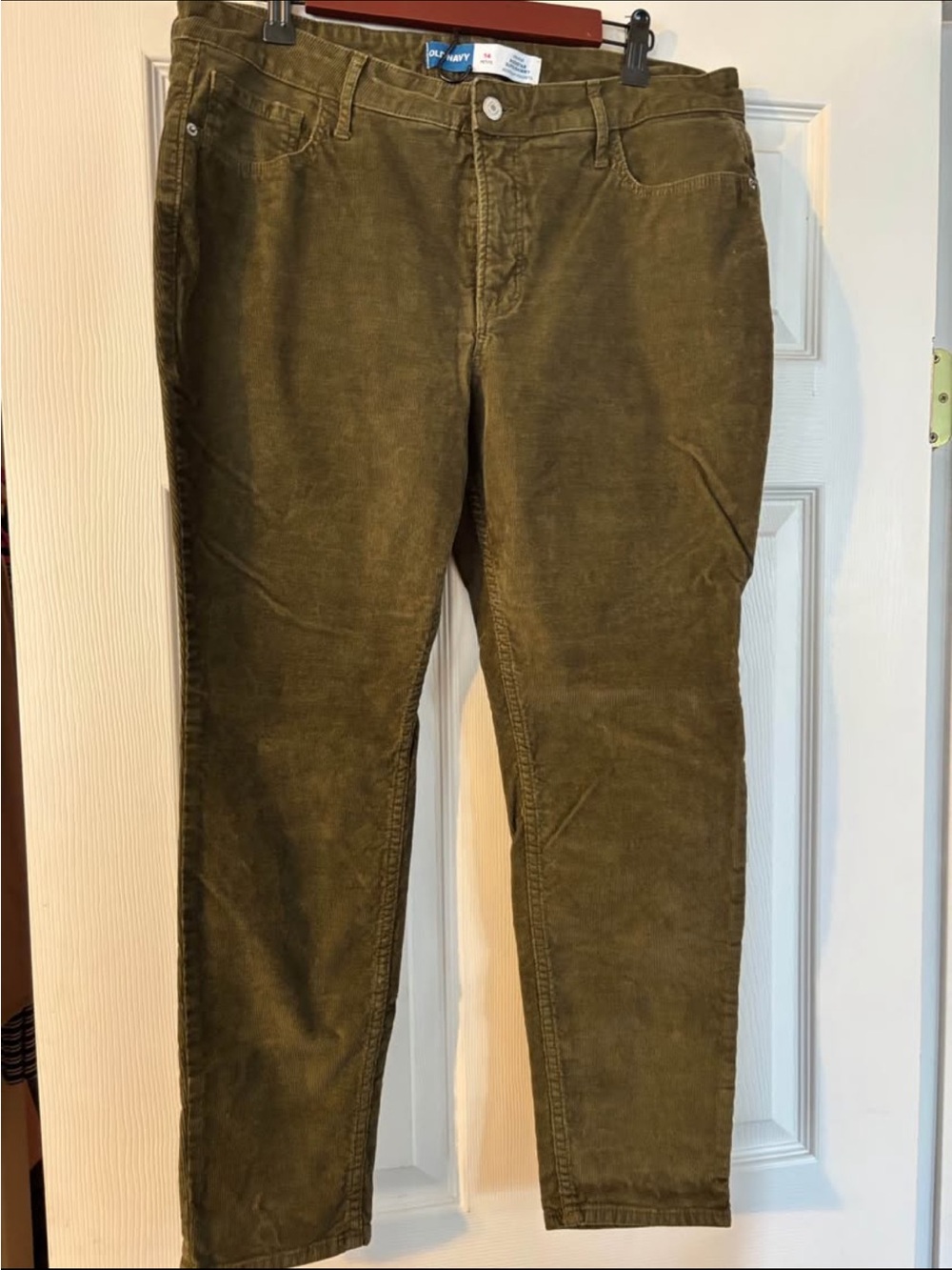 Corduroy Olive Green Pants